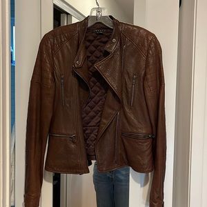 Theory leather jacket